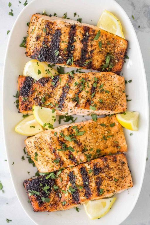 Lemon Pepper Grilled Seafood Rub
