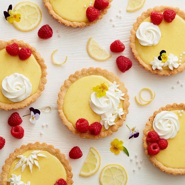 Lemon Raspberry Tartlets