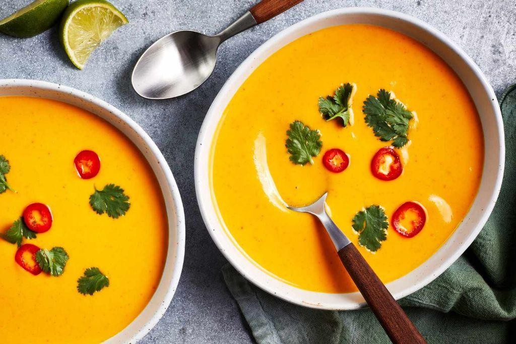 Lemongrass and Pumpkin Soup