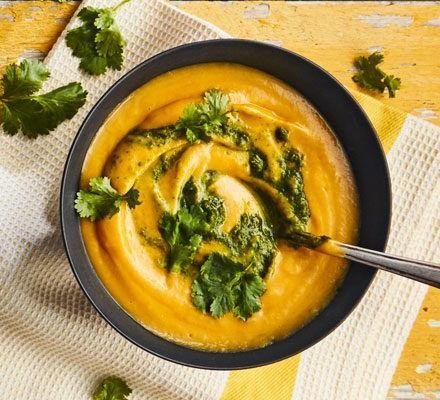 Lemongrass and Sweet Potato Soup