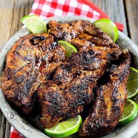 Lime and Cilantro Marinated Ribs
