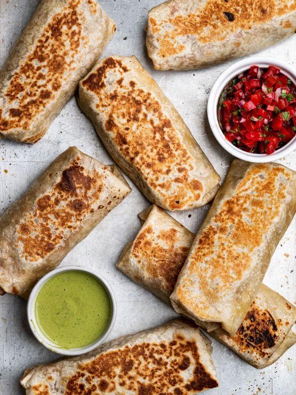 Loaded Bean and Cheese Burrito