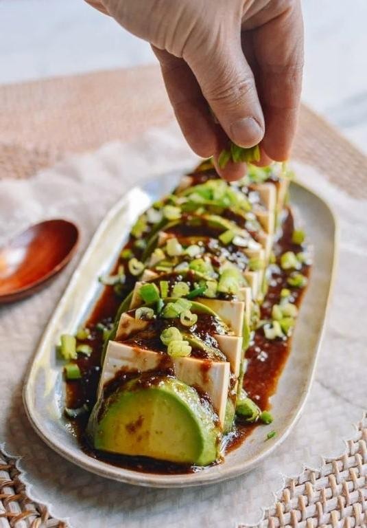 Luscious Avocado and Smooth Tofu Salad