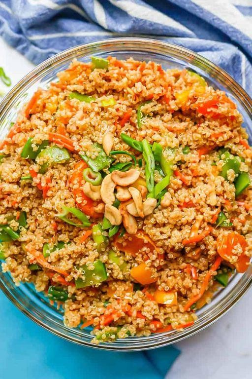 Mandarin Segment and Ginger Quinoa Bowl