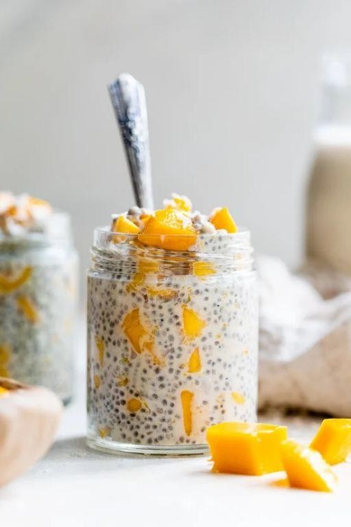 Mango Coconut Chia Pudding