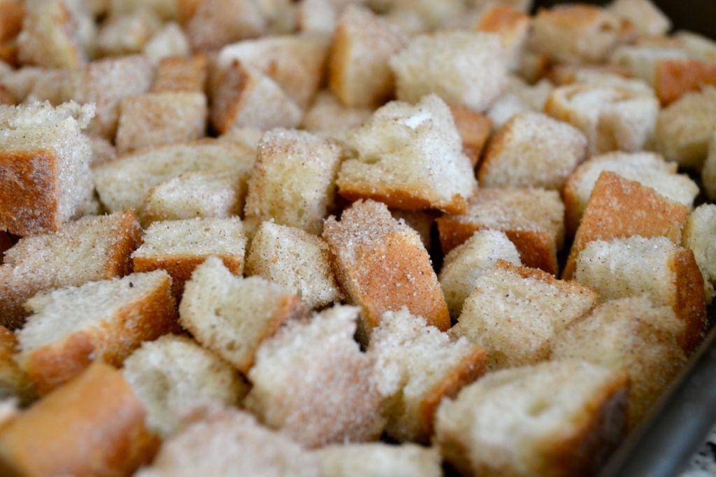 Maple Cinnamon Sweet Croutons