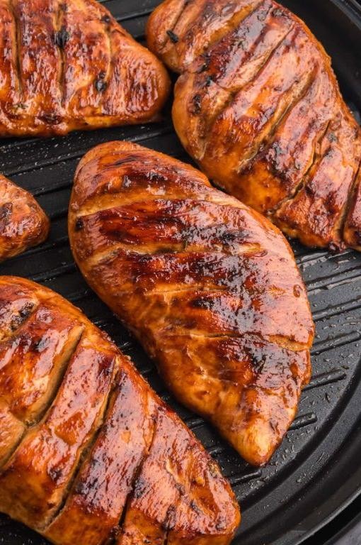 Maple Dijon Marinated Grilled Chicken
