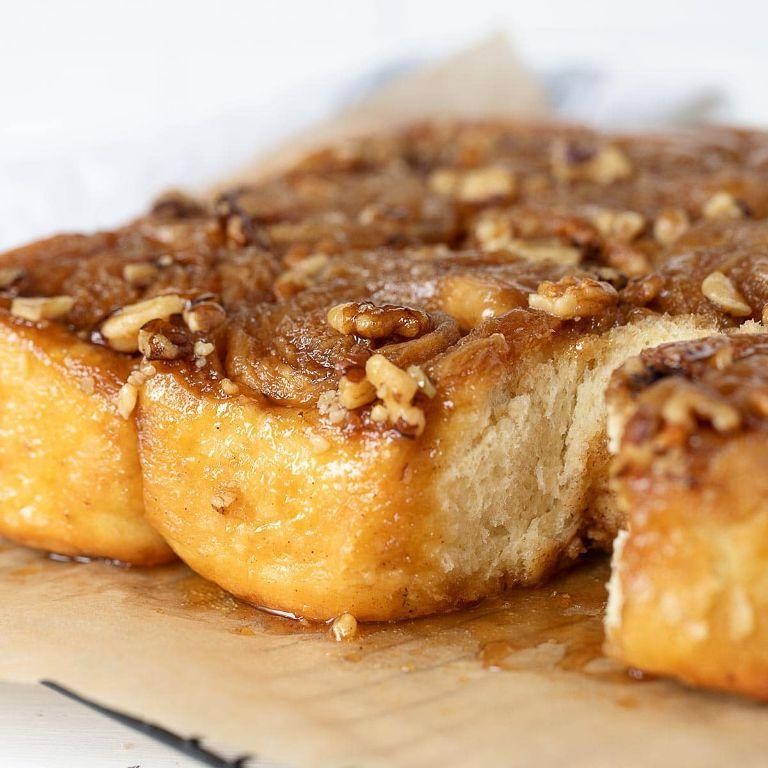 Maple Walnut Sticky Buns