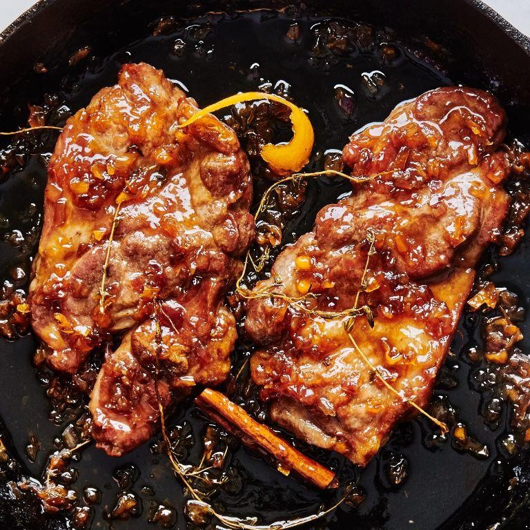 Maple-Glazed Boston Butt Steak