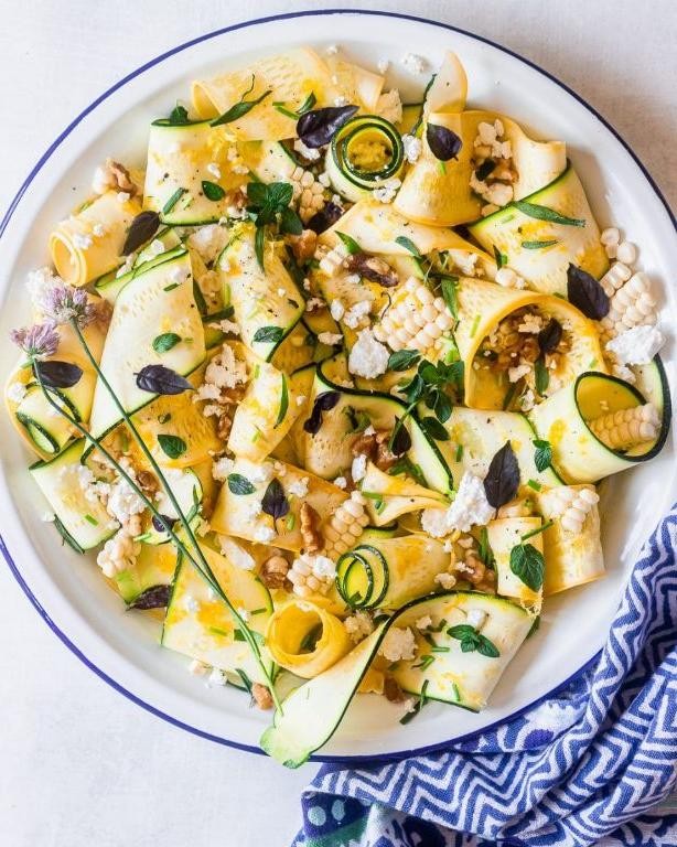 Marinated Squash and Zucchini Salad