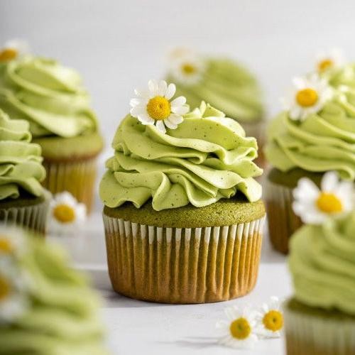 Matcha Green Tea Cupcakes