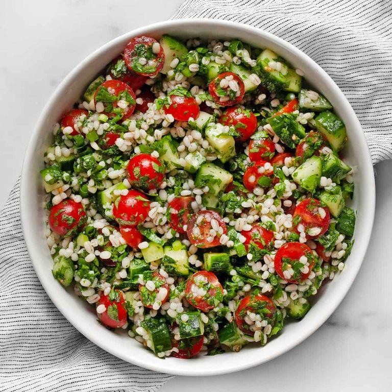 Mediterranean Barley Tabouleh