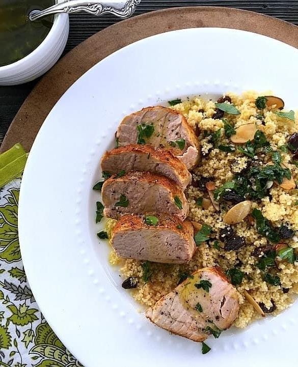 Mediterranean Crock Pot Pork Tenderloin