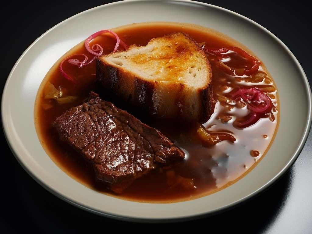 Mediterranean Spiced Brisket Soup