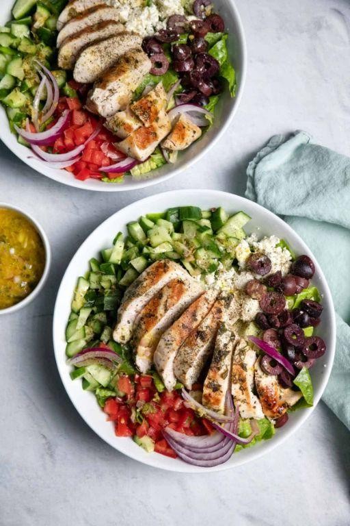 Mediterranean Style Canned Chicken Salad