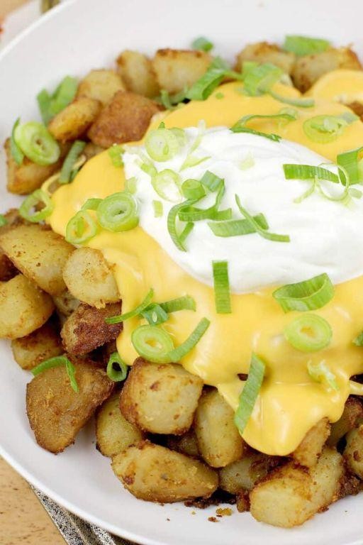 Mexican-Inspired Fiesta Party Potatoes