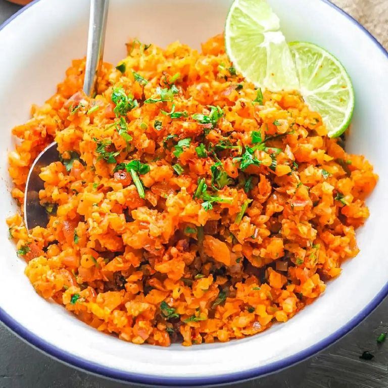 Mexican-Style Cauliflower Rice Stir Fry