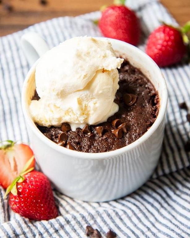 Microwave Mug Brownie