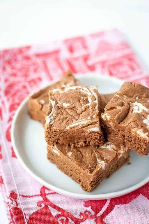 Mocha Swirl Marshmallow Cream Fudge
