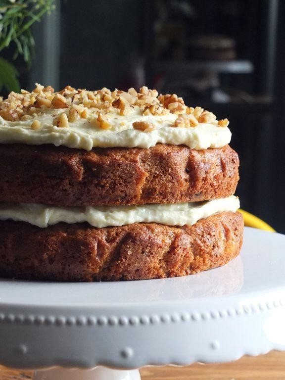 Moist Carrot Lamb Cake with Cream Cheese Icing