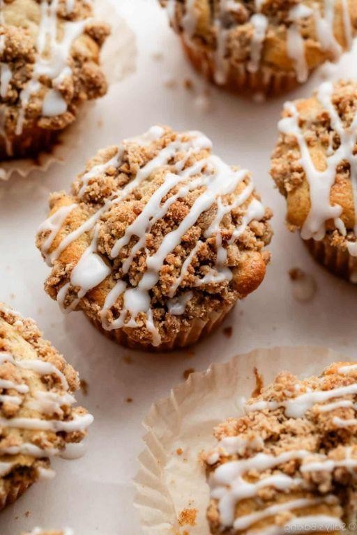 Moist Coffee Cake Muffins with Streusel Topping