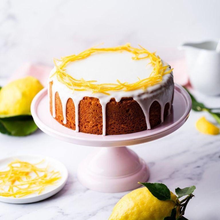 Moist Lemon Cake with Zesty Twist
