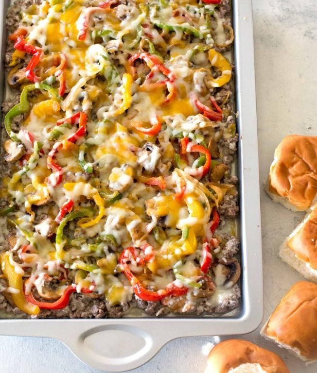 One-Pan Philly Cheesesteak Casserole