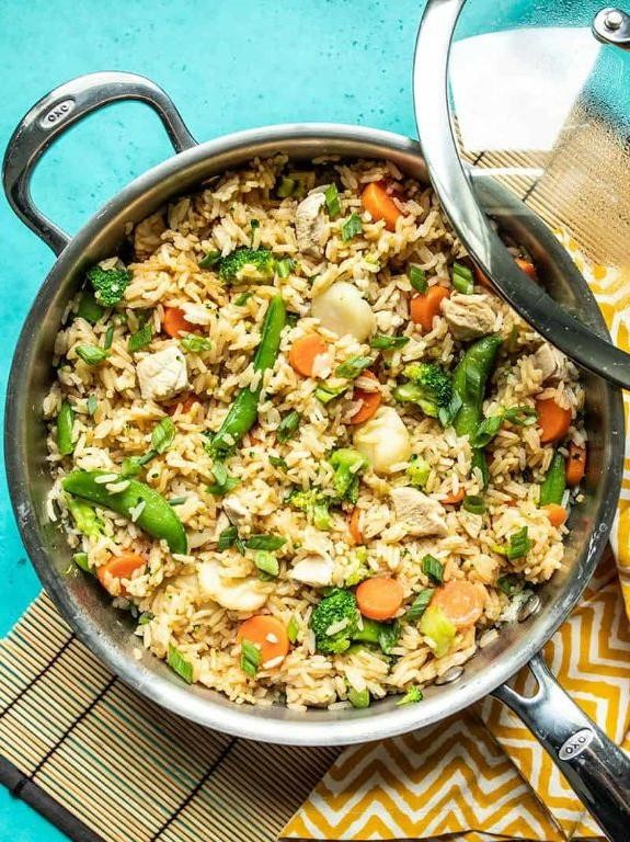 One-Pot Teriyaki Chicken and Rice