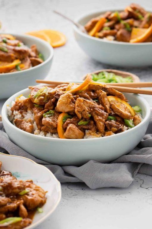 Orange and Ginger Infused Chicken