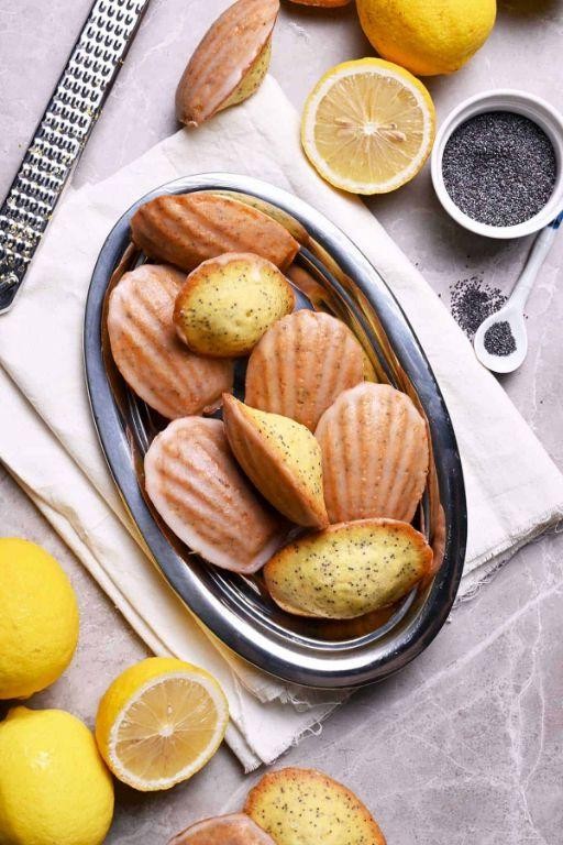 Orange and Poppy Seed Madeleines
