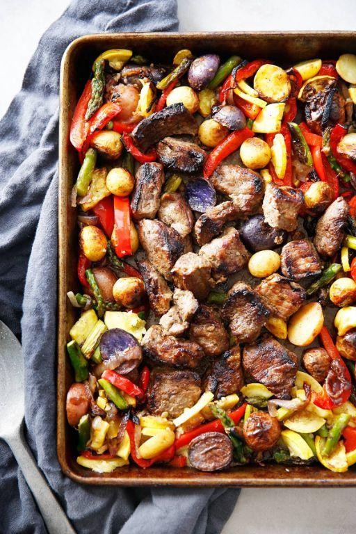 Oven Roasted Cube Steak with Root Vegetables