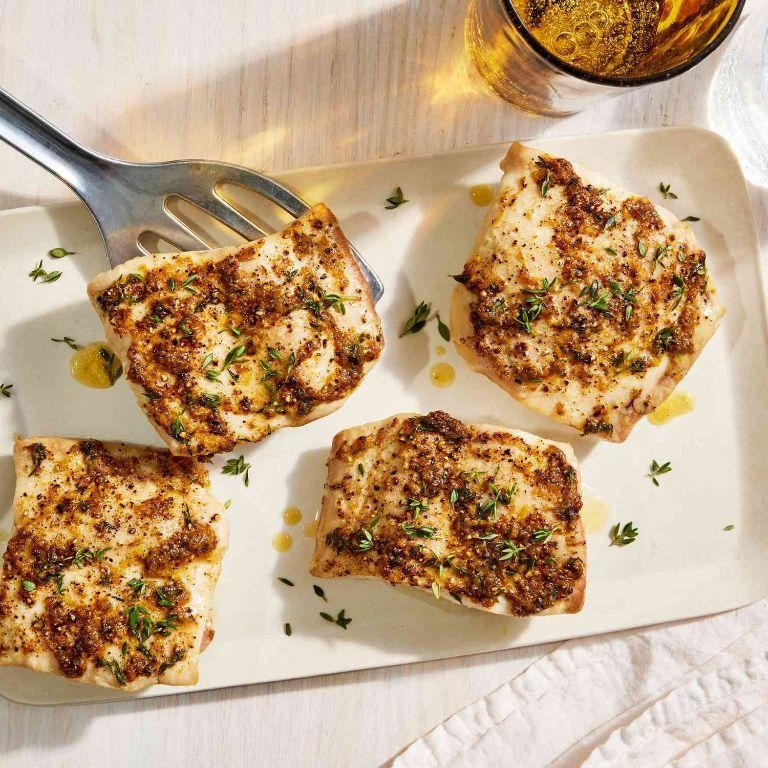 Oven-Baked Mahi Mahi with Garlic Parmesan