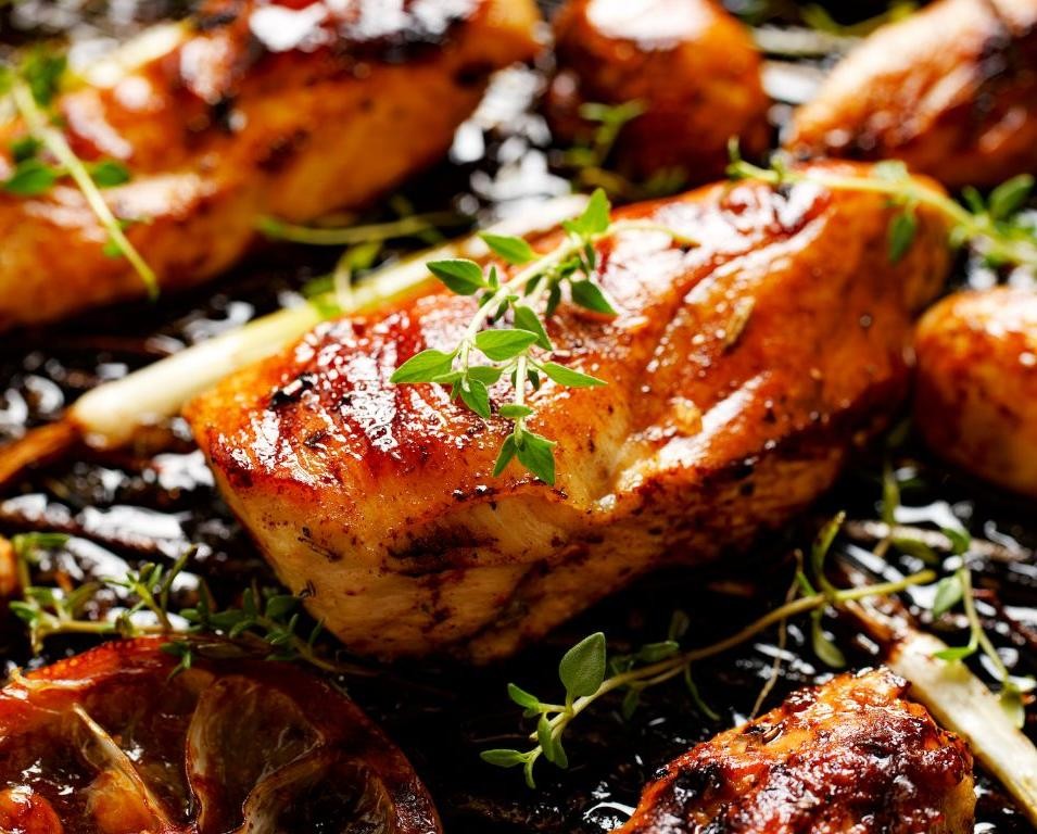 Pan-Seared Wild Rabbit with Balsamic Glaze