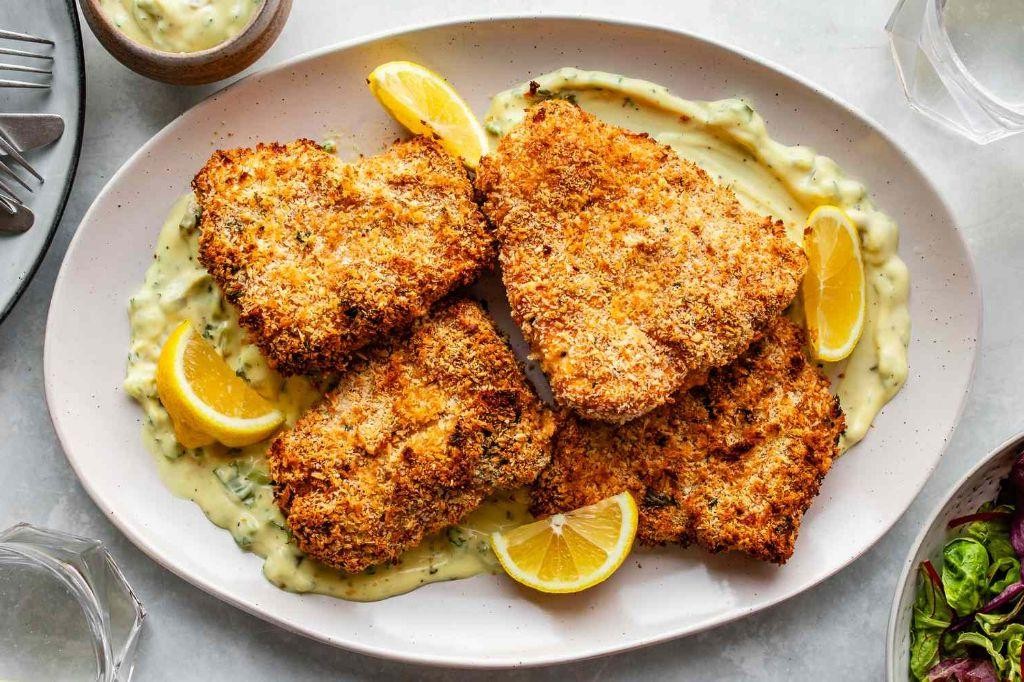 Panko-Crusted Air Fryer Haddock