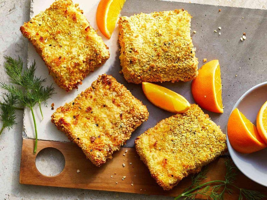 Panko-Crusted Baked Mahi Mahi