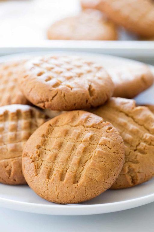 Peanut Butter Fat-Free Cookies