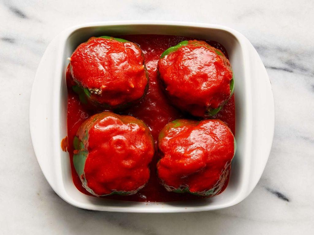 Peppers in Tangy Tomato Sauce