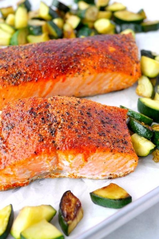 Perfectly Cooked Air Fryer Salmon