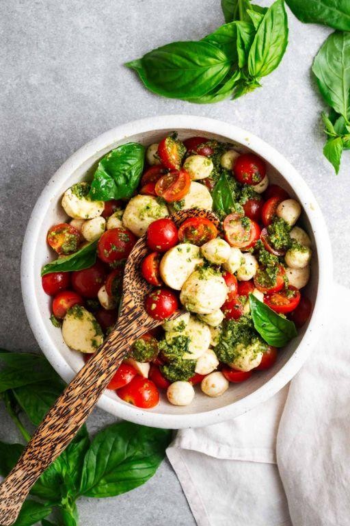 Pesto Caprese Salad