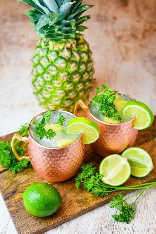 Pineapple Coconut Mexican Mule