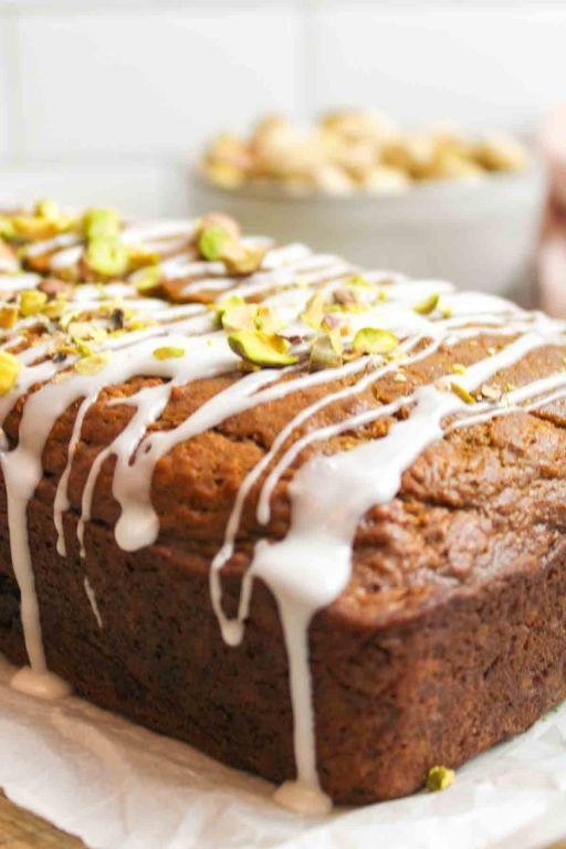 Pistachio Pudding Banana Bread