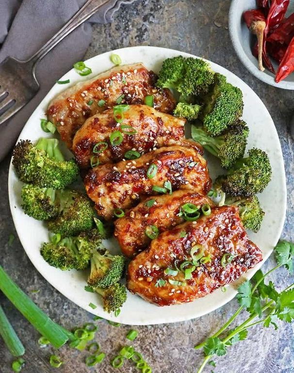 Pork Steaks with Ginger and Soy Glaze
