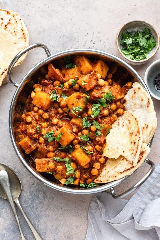 Potato and Chickpea Curry
