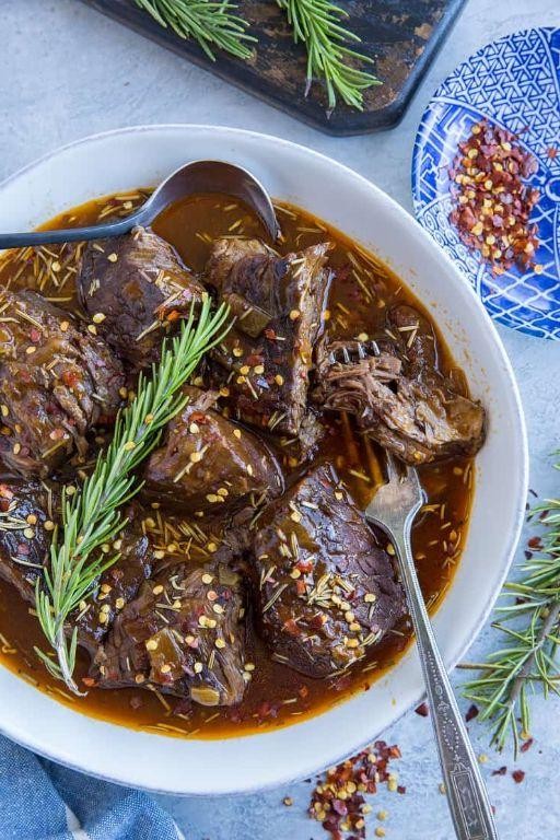 Pressure Cooker Braised Chuck Roast with Balsamic Vinegar