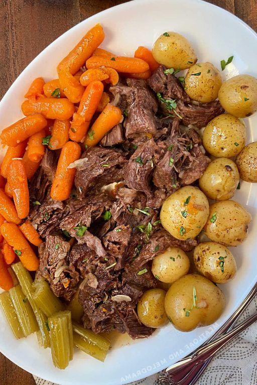 Pressure Cooker Chuck Roast with Sweet Onion and Carrot