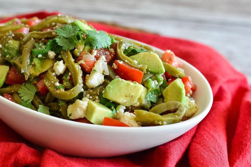 Prickly Pear Cactus Salad