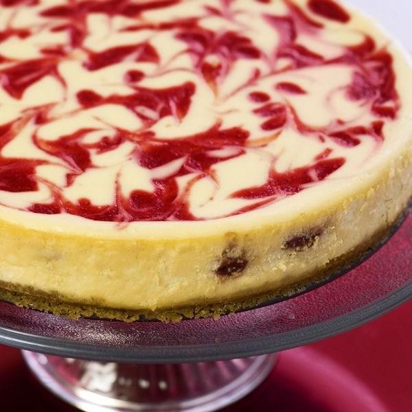 Prickly Pear Cheesecake