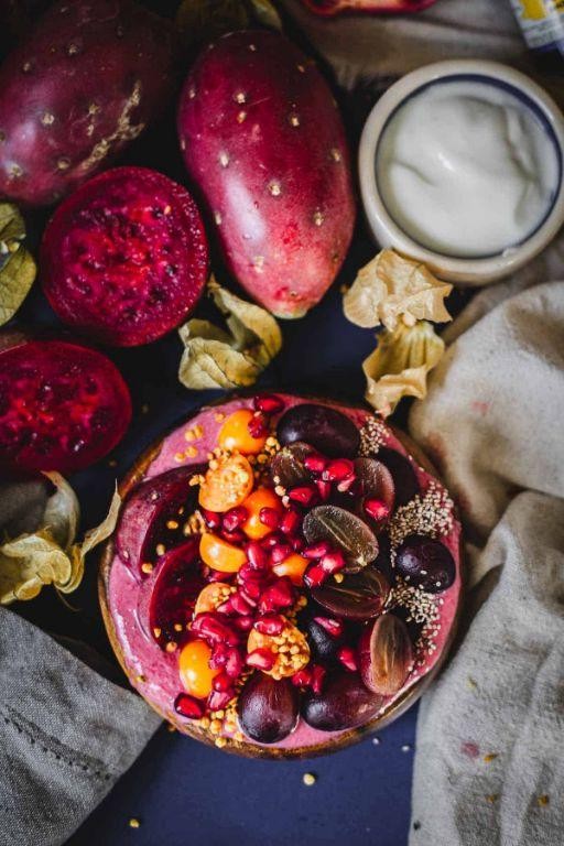 Prickly Pear Smoothie Bowl