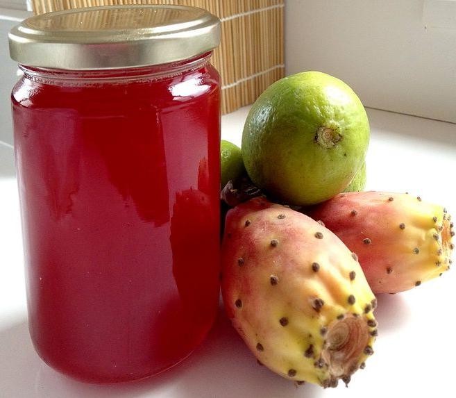 Prickly Pear and Lime Jam