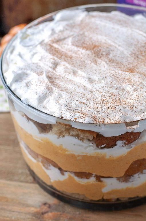 Pumpkin Chai Latte Trifle